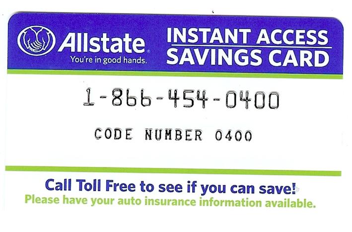 Junk Mail Card from Allstate