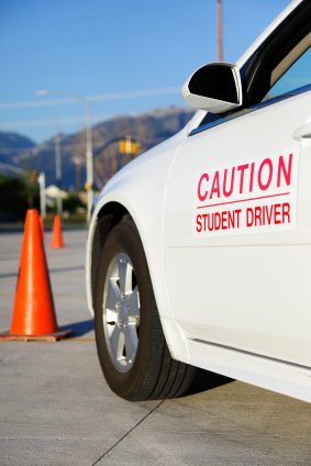 A Student Driver Vehicle