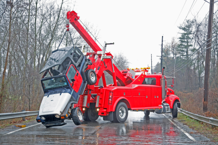 A Tow Truck Needed for this Accident