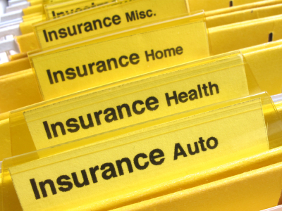 Insurance companies sell many different types of insurance.