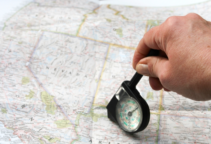 Manually Calculating Mileage on a Map