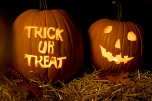 Keep an eye out for trick-or-treaters while driving on Halloween.
