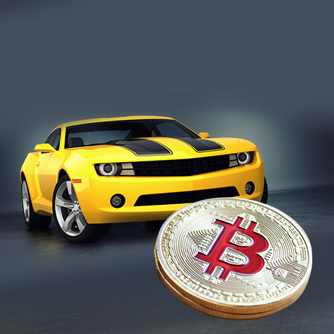 Bitcoin and Sport Car